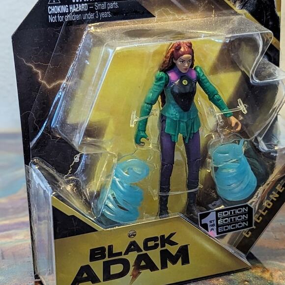 DC Comics - Black Adam - Cyclone - 4" Action Figure - Spin Master New Rare - Picture 2 of 5